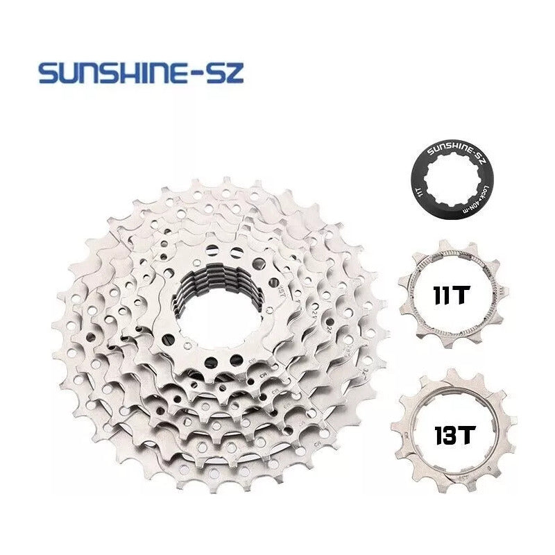 Piñon Cassette 8v 11-32t Nucleo Shimano Hg Ruta Mi tienda-Repuesto-de-bicicleta