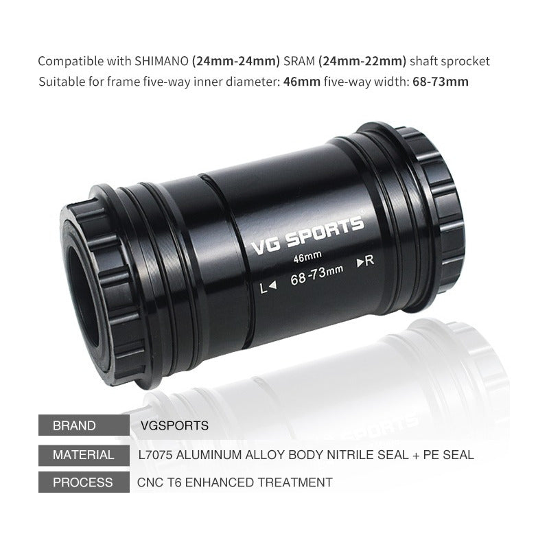 Motor Cubeta Pressfit Pf30 68/73mm Para Shimano Y Sram Gxp Mi tienda-Repuesto-de-bicicleta