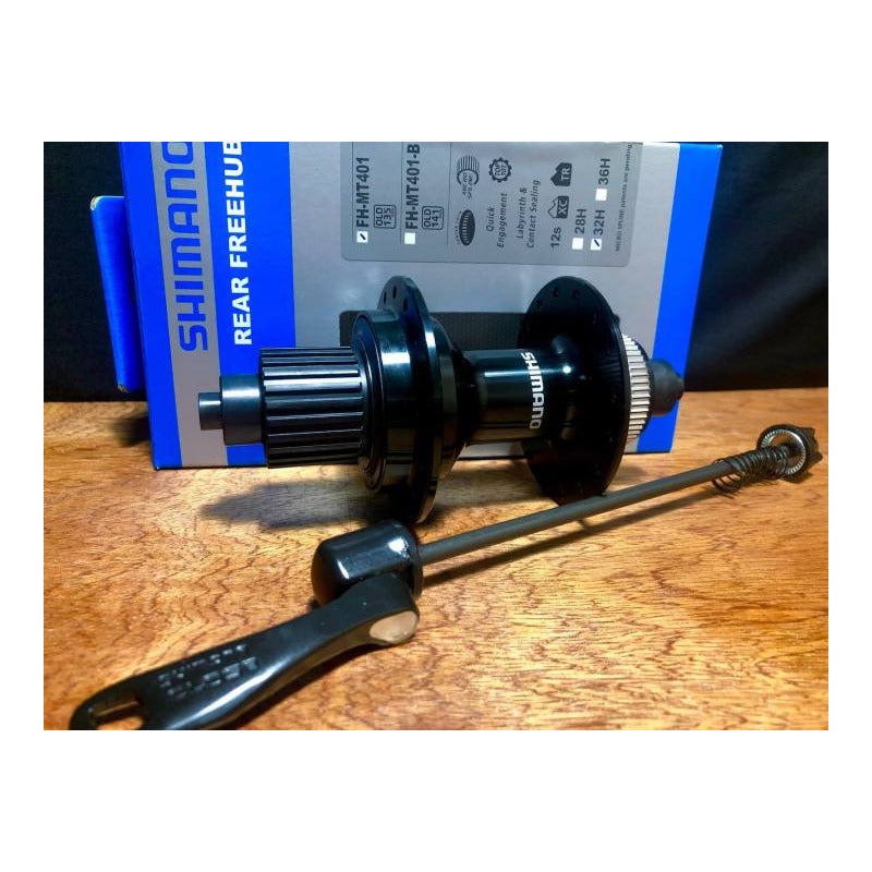 Maza Trasera Shimano Fh-mt401 32h 10x135mm Microspline 12v