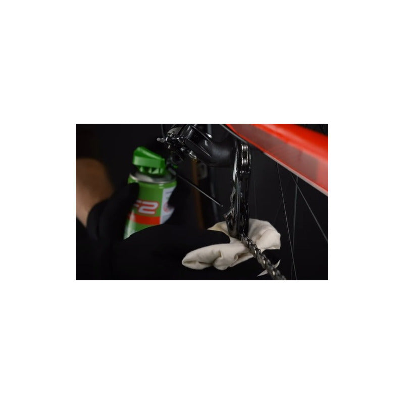 Aceite Lubricante Bicicleta Tf2 Spray Weldtite Teflon 400ml Mi tienda-Repuesto-de-bicicleta