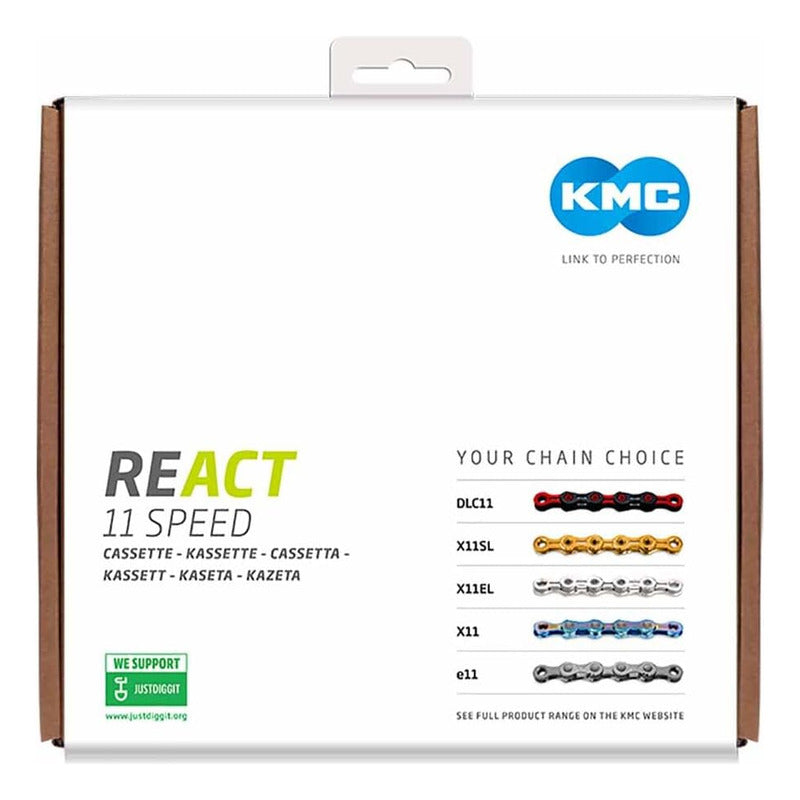 Piñon Cassette Kmc React 11v 11-50t Nucleo Shimano Hg 1x11