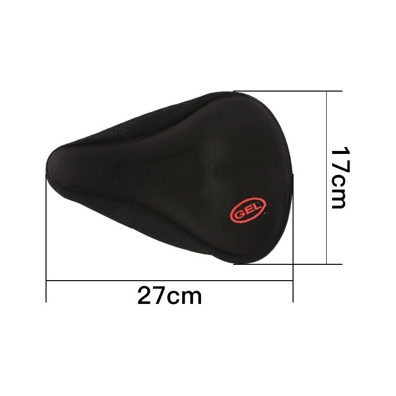 Cubre Sillin Gel Prostatico Ajustable Bicicleta Mtb Urbano Mi tienda-Repuesto-de-bicicleta