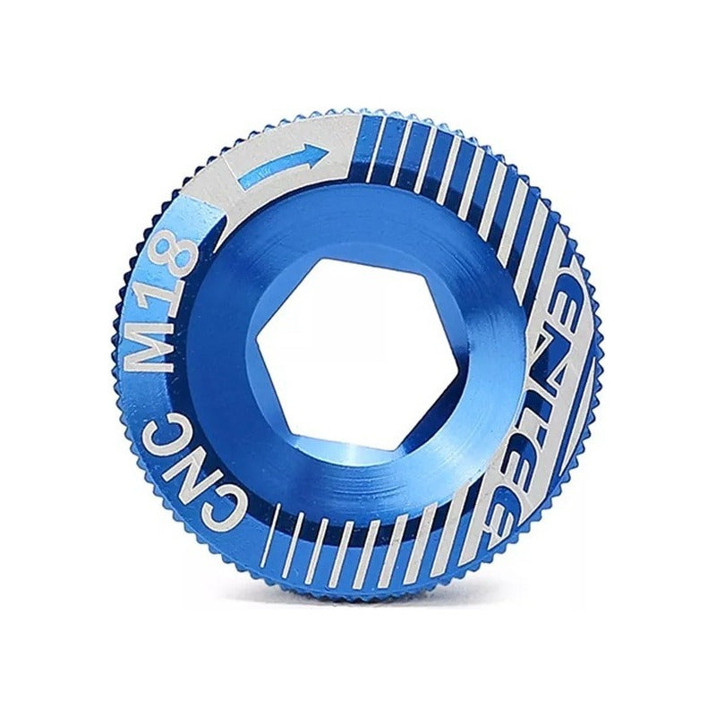 Tapa Perno Aprieta Bielas Volante Monoplato M18 Full Cnc Mi tienda-Repuesto-de-bicicleta