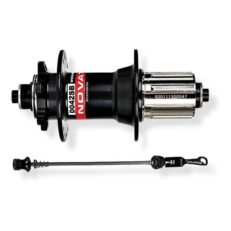 Maza Trasera Novatec D042sb 32h 10x135mm Hg 8v A 12v Mi tienda-Repuesto-de-bicicleta