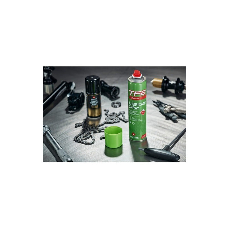 Aceite Lubricante Multiuso Tf2 Spray Weldtite Teflon 150ml Mi tienda-Repuesto-de-bicicleta