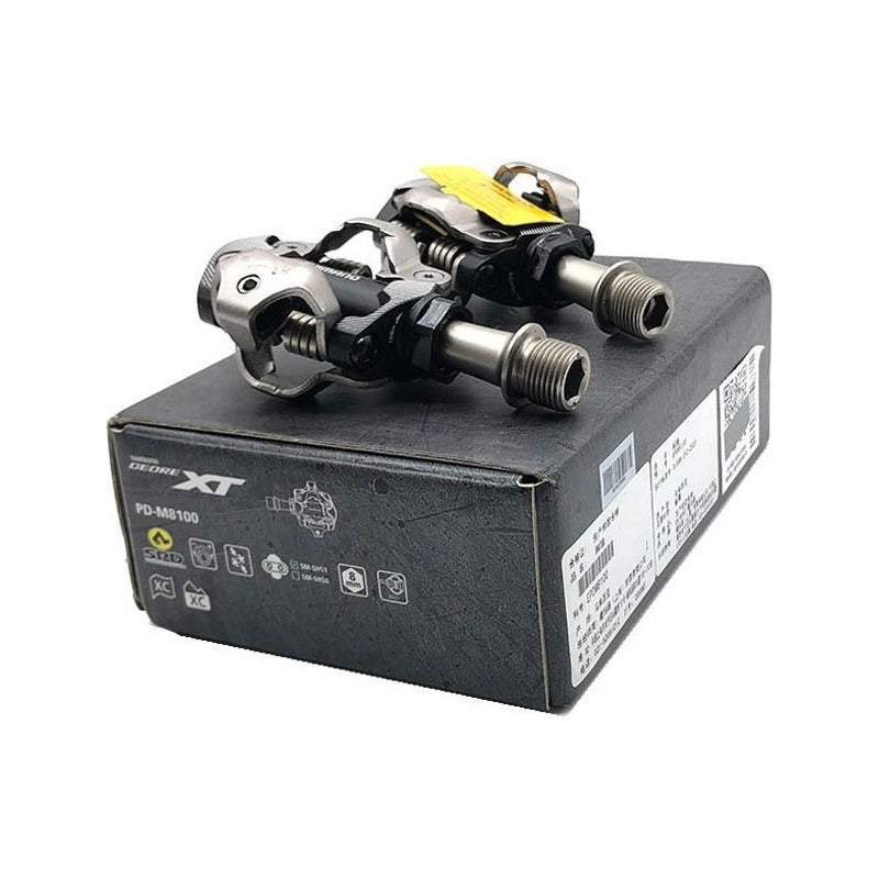 Pedales Spd Shimano Deore Xt Pd-m8100 Con Calas - Originales