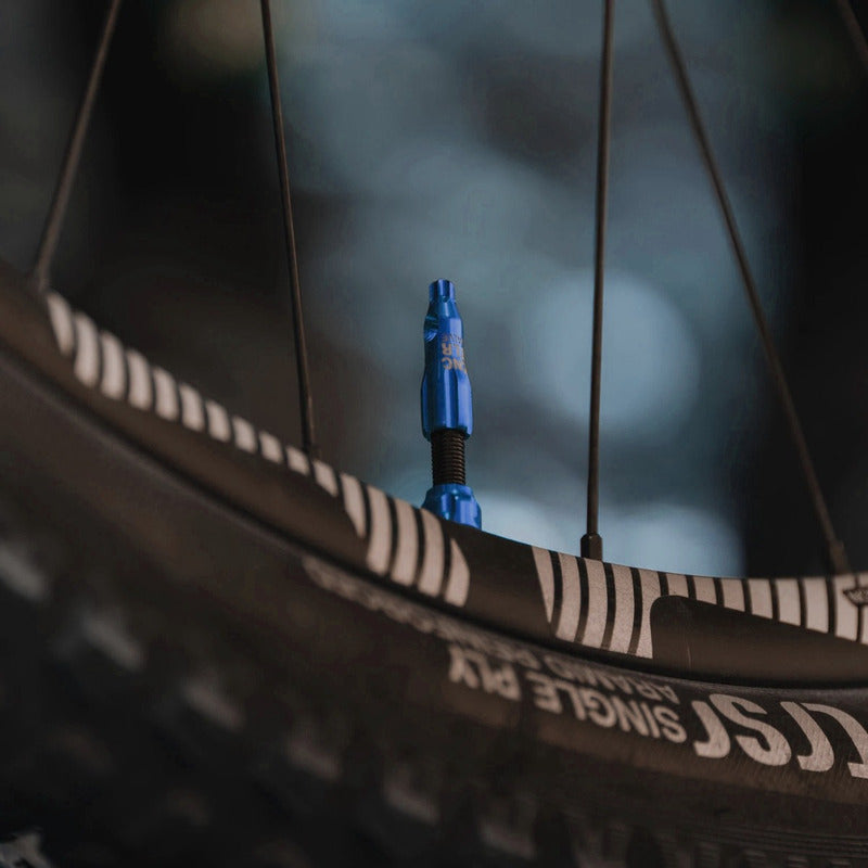 Set 2 Valvulas Lezyne 44mm Cnc Presta Tubeless Colores Mi tienda-Repuesto-de-bicicleta