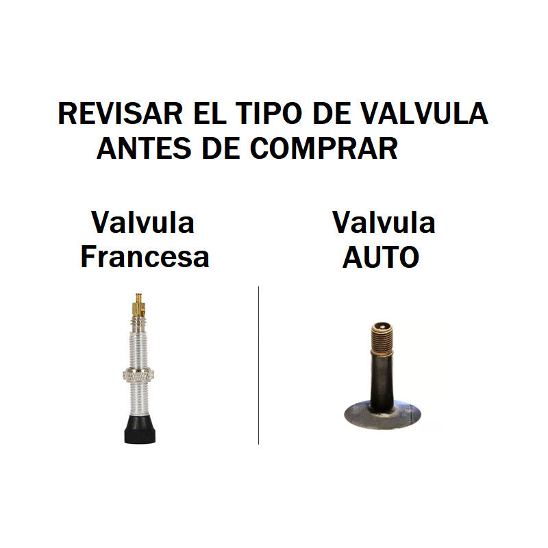 Pack 2 Neumaticos Aro 29 X 2.10 Con Camaras Valvula Francesa Mi tienda-Repuesto-de-bicicleta