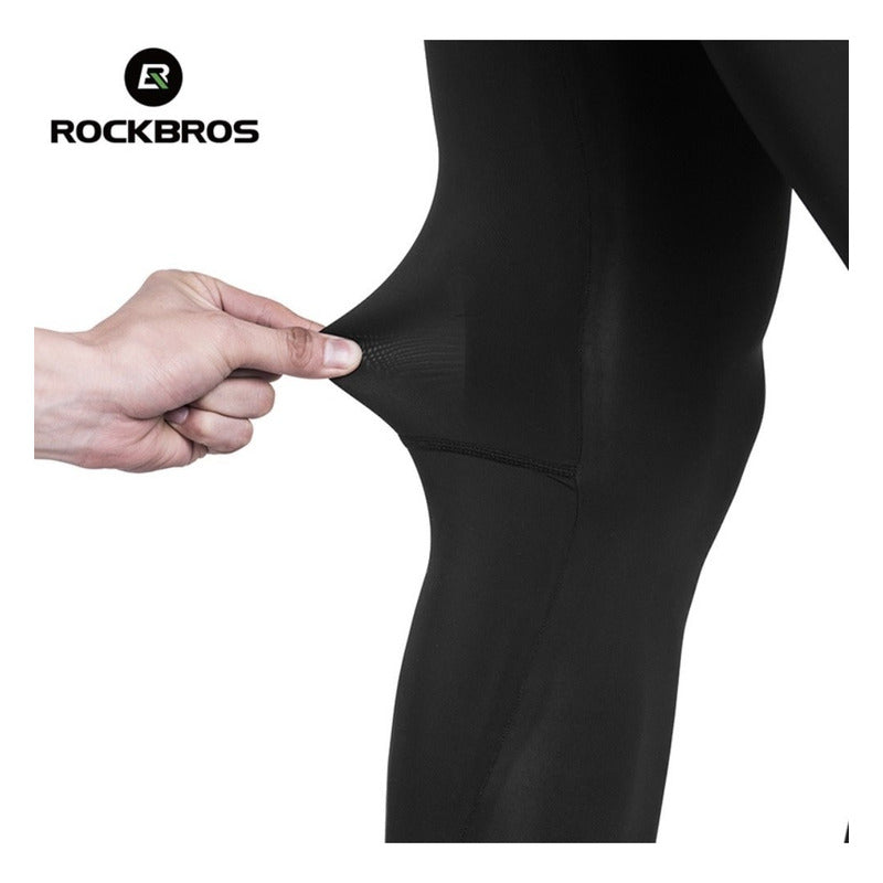 Pierneras Manga Pierna Ciclismo Deporte Reflectante Rockbros Mi tienda-Repuesto-de-bicicleta