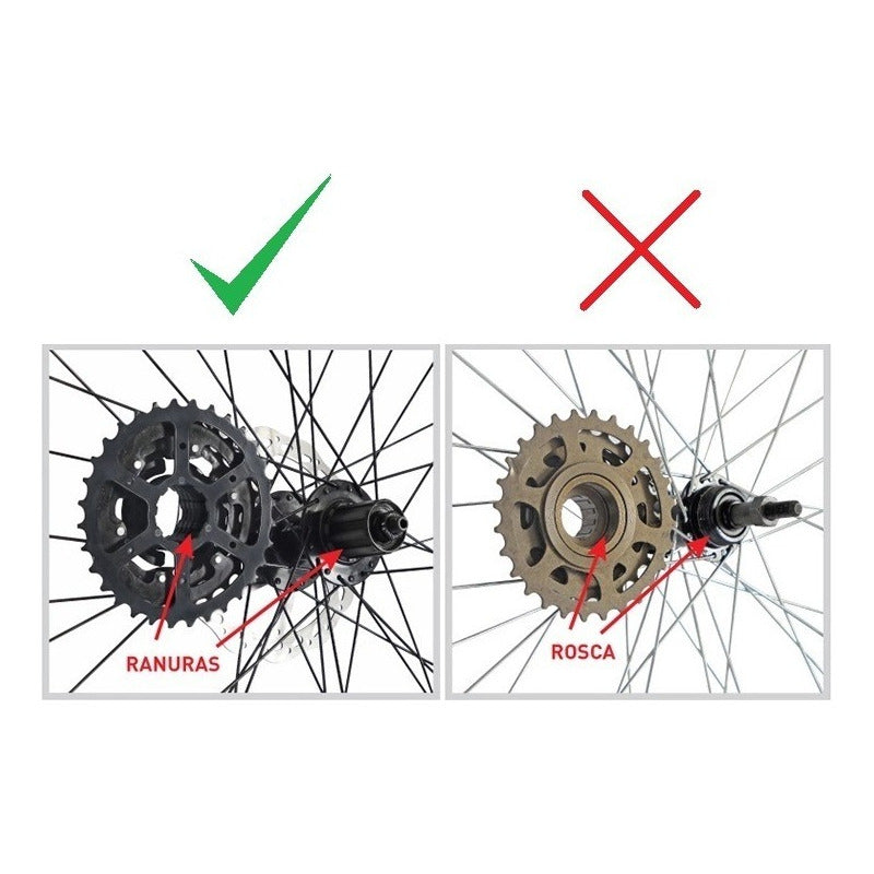 Piñon Cassette Shimano 7 Velocidades Cs-hg200-7 Hg 12-28 Mi tienda-Repuesto-de-bicicleta
