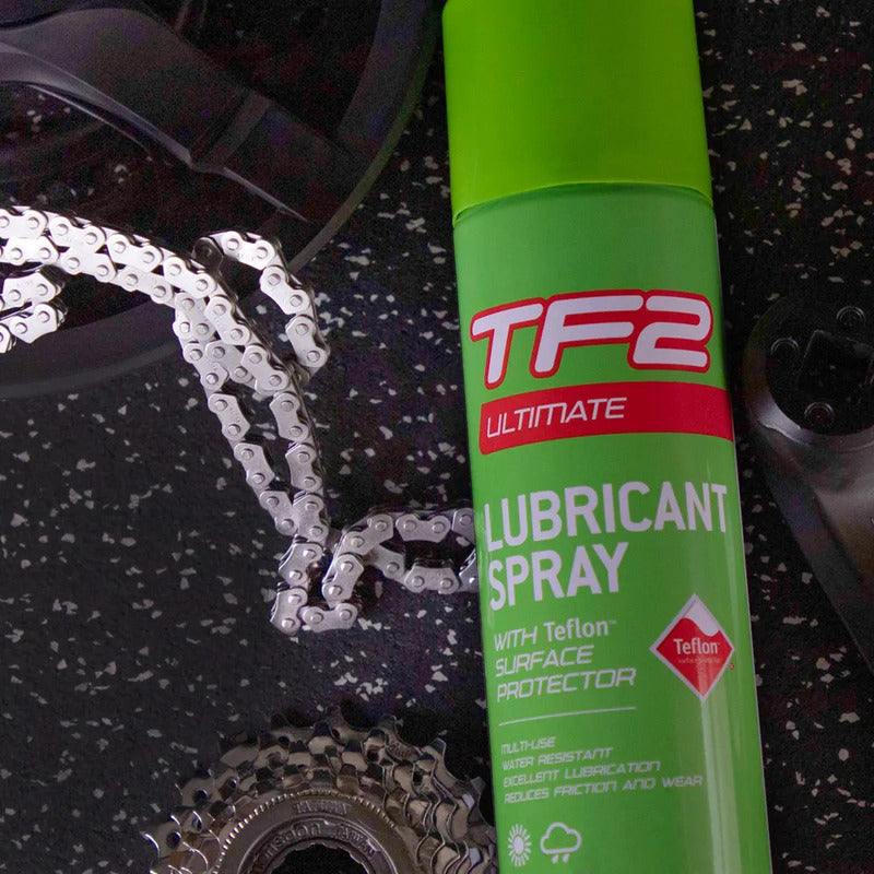 Aceite Lubricante Multiuso Tf2 Spray Weldtite Teflon 400ml Mi tienda-Repuesto-de-bicicleta