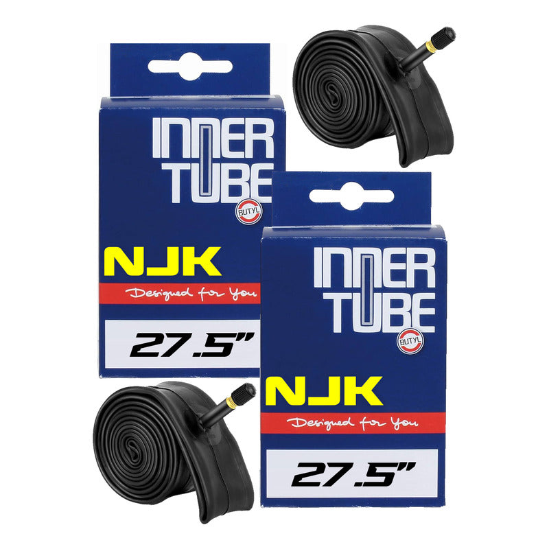 Pack 2 Camaras Bicicleta 27.5 X 1.95/2.125 Valvula Auto 48mm Mi tienda-Repuesto-de-bicicleta