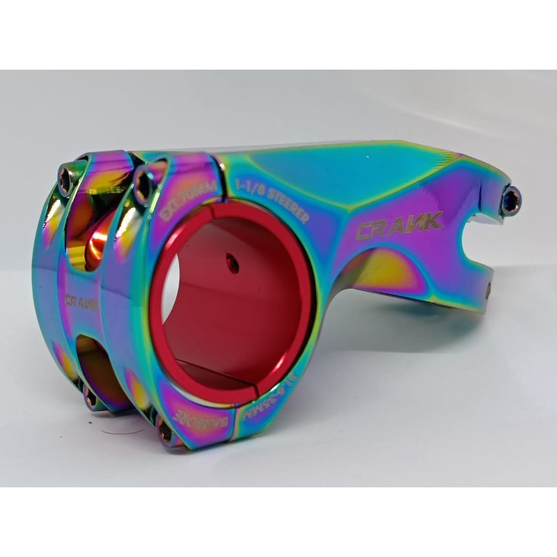 Tee Potencia Crank 28.6 X 31.8mm -17° 70mm Multicolor Cnc Mi tienda-Repuesto-de-bicicleta
