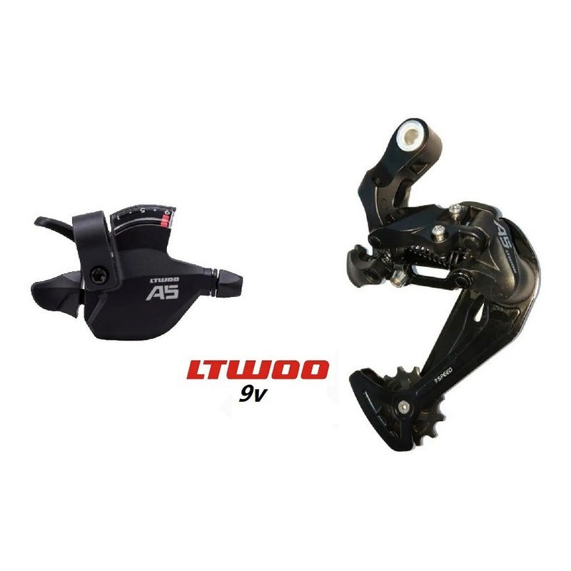 Kit Pata Cambio Trasero + Shifter 9v 1x9 Ltwoo Hasta 50t Mi tienda-Repuesto-de-bicicleta