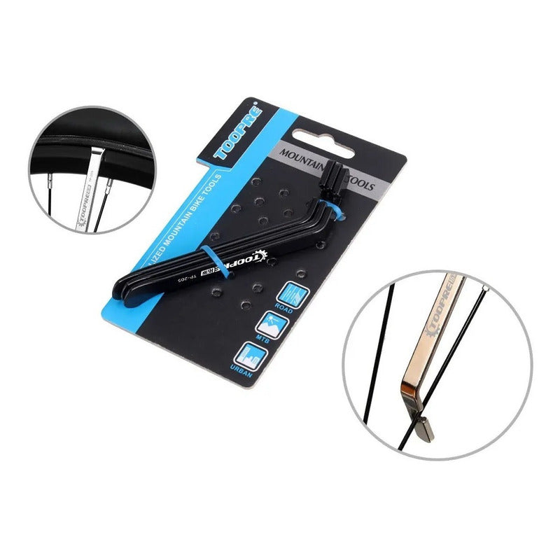 Pack 3 Desmontadores De Neumatico Bicicleta Toopre Mtb Ruta Mi tienda-Repuesto-de-bicicleta