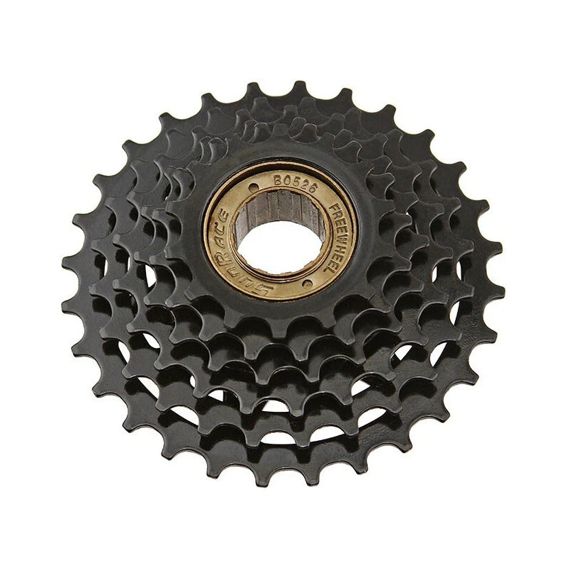 Piñon Sunrace 6v Atornillado Para 6 Velocidades 14-28t Caja - Negro