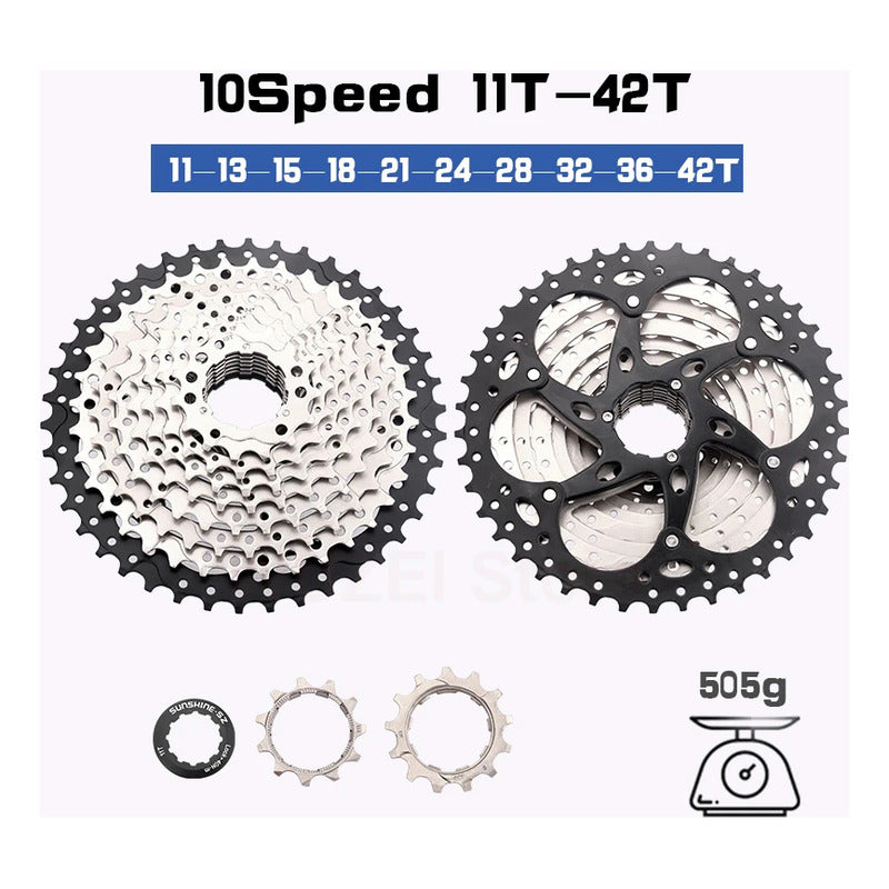 Piñon Cassette 10v 11-42 Nucleo Estandar Shimano Hg Mtb Mi tienda-Repuesto-de-bicicleta