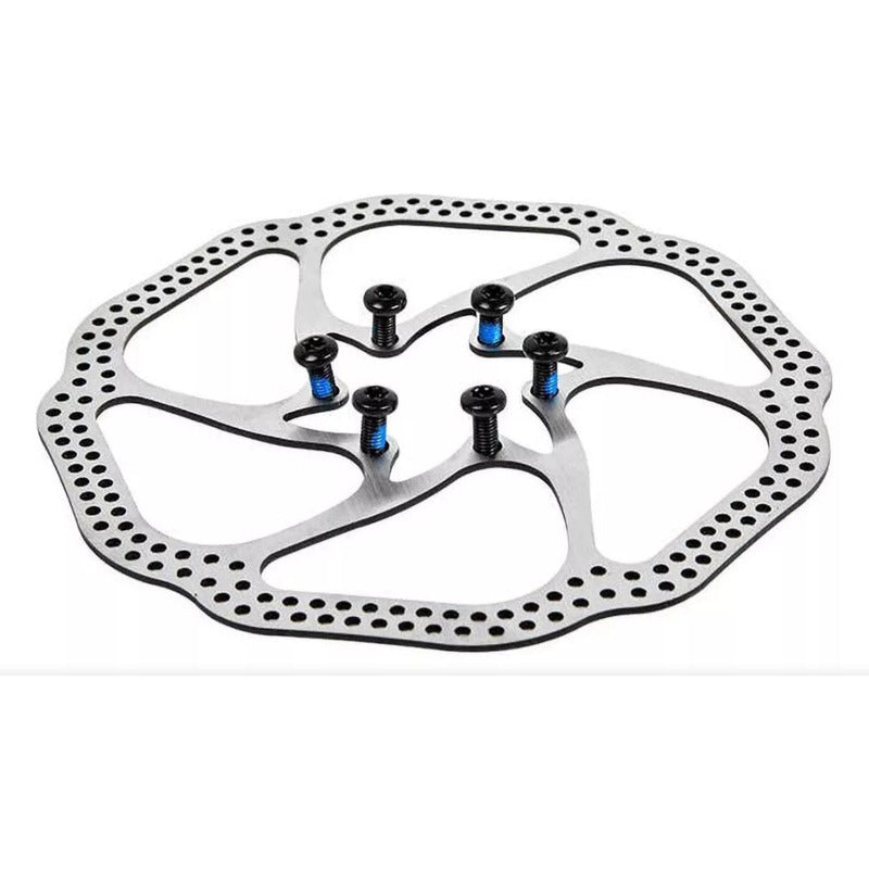 Disco Rotor De Freno 160mm + 6 Pernos Mtb Xc Bicicleta Mi tienda-Repuesto-de-bicicleta