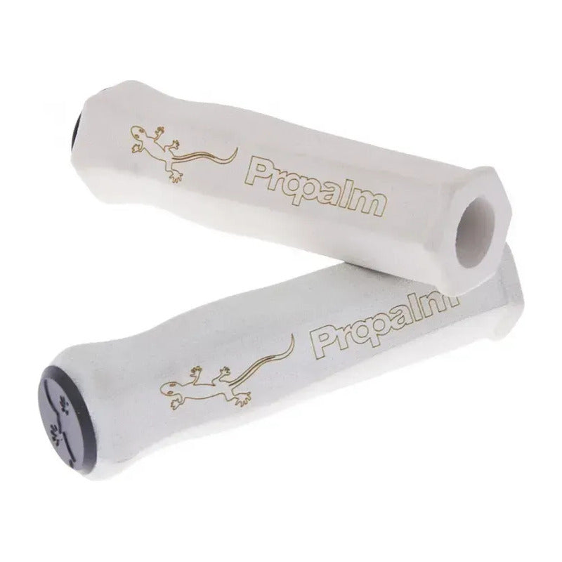 Puños Bicicleta Antideslizantes Propalm Eva Premium Blanco Mi tienda-Repuesto-de-bicicleta