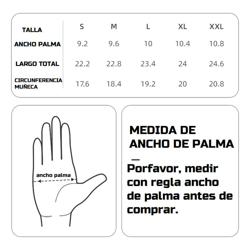 Guantes Bicicleta Moto Rockbros Dedo Largo Tactil Respirable Mi tienda-Repuesto-de-bicicleta