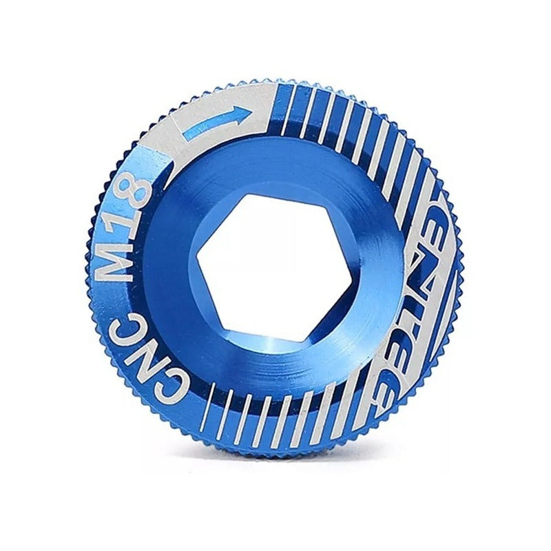 Tapa Perno Aprieta Bielas Volante M18 M20 Full Cnc Colores Mi tienda-Repuesto-de-bicicleta
