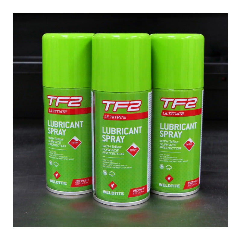 Aceite Lubricante Multiuso Tf2 Spray Weldtite Teflon 150ml Mi tienda-Repuesto-de-bicicleta