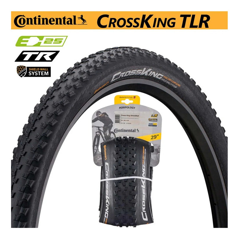 Neumatico Aro 29 X 2.00 Continental Cross King Tubeless Tr Mi tienda-Repuesto-de-bicicleta