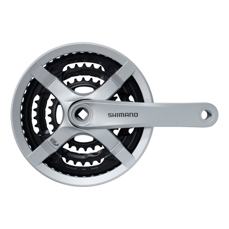 Volante Triple Plato Shimano Tourney Fc-ty501 6v 7v 8v 9v Mi tienda-Repuesto-de-bicicleta