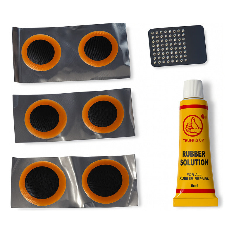 Kit Completo Reparacion Parches De Camara Bicicleta