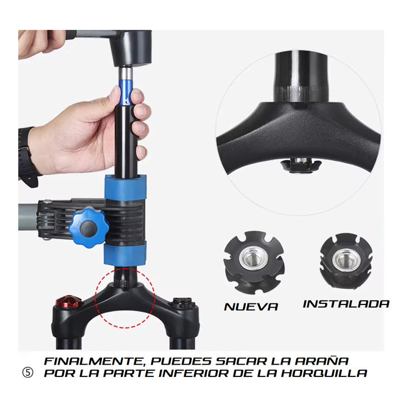 Herramienta Extractor Instalacion Araña Horquilla Bicicleta Mi tienda-Repuesto-de-bicicleta