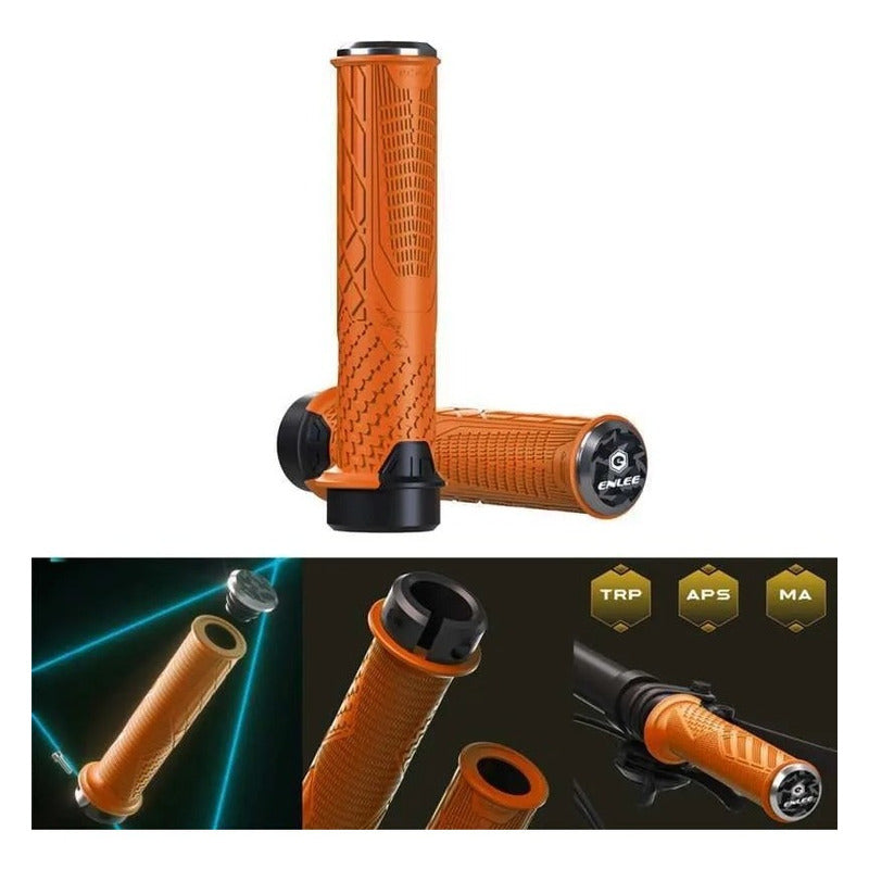 Puños Antideslizantes Bicicleta Lock Grip Mtb Bmx Colores Mi tienda-Repuesto-de-bicicleta
