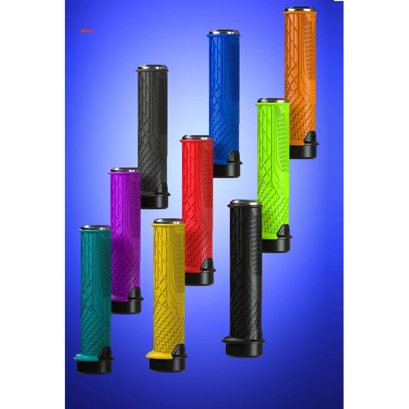 Puños Antideslizantes Bicicleta Lock Grip Mtb Bmx Colores Mi tienda-Repuesto-de-bicicleta