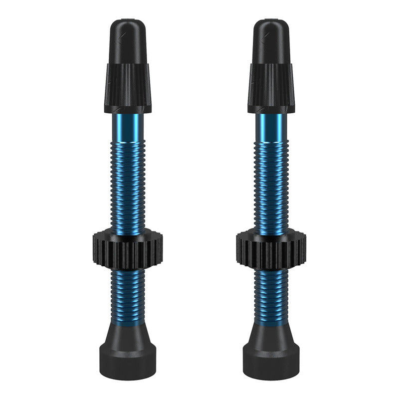 Set 2 Valvulas Wtb 46mm Cnc Presta Francesa Tubeless Colores