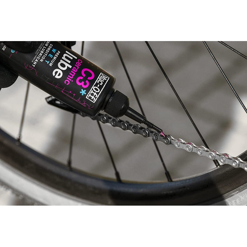 Aceite Lubricante Bicicleta Muc-off C3 Ceramico Wet 120ml Mi tienda-Repuesto-de-bicicleta