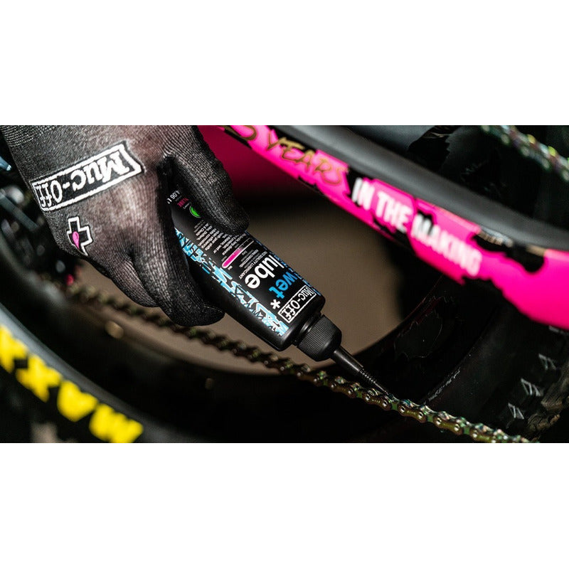 Pack Lubricante Aceite Muc-off Wet Humedo Y Dry Seco 50ml Mi tienda-Repuesto-de-bicicleta