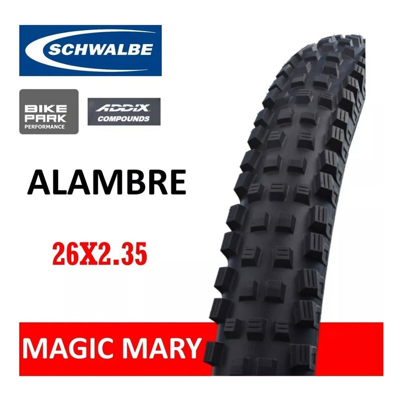 Neumatico Aro 26 X 2.35 Schwalbe Magic Mary Bikepark Addix Mi tienda-Repuesto-de-bicicleta