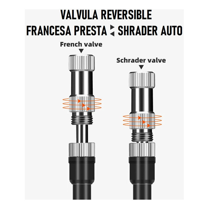Bombin Suspension Horquilla Shock Tija Alta Presión 300psi Mi tienda-Repuesto-de-bicicleta
