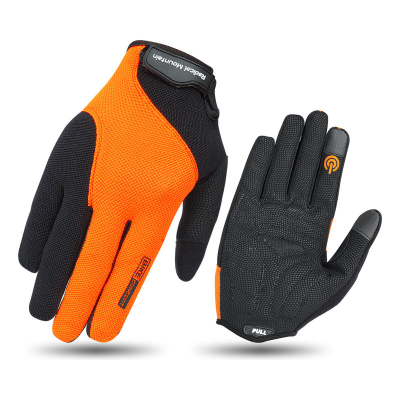 Guante Ciclismo Bicicleta Dedo Largo Tactil Gel Mtb Ruta
