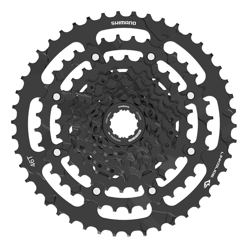 Piñon Cassette Shimano Cues Cs-lg300 Linkglide 9v 11-46 1x9 Negro 11 46