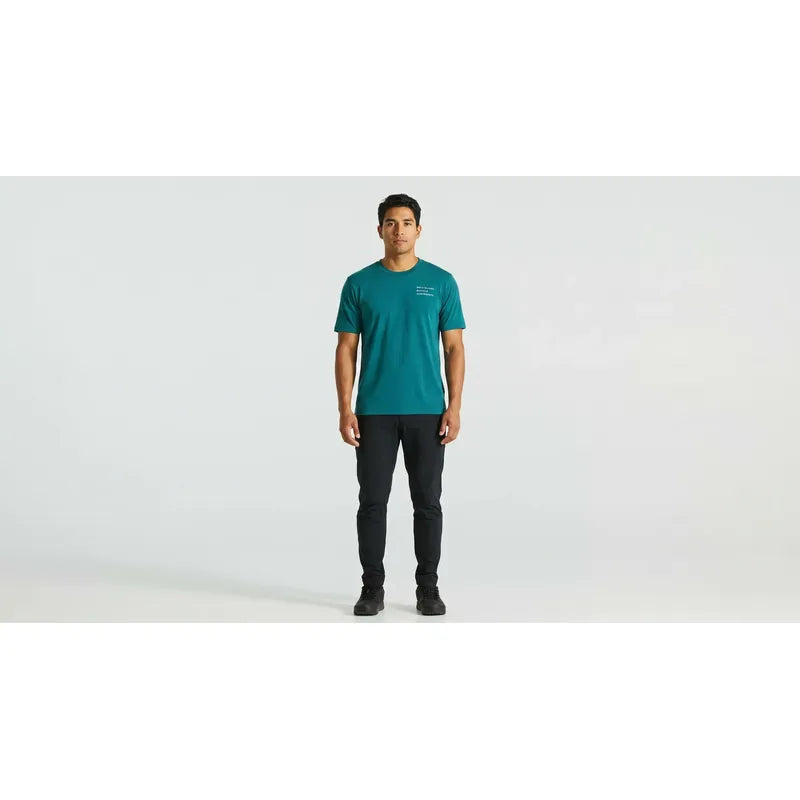 Polera Manga Corta Ciclismo Specialized Sbc Tee Unisex Tropical Teal L