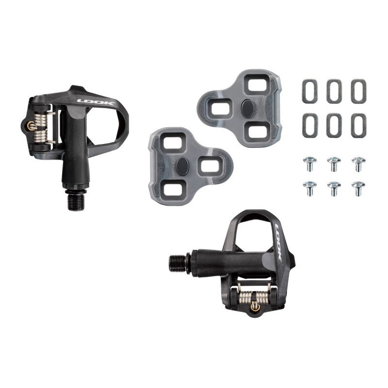 Pedales Automaticos Ruta Look Keo 2 Max Carbon Con Calas Mi tienda-Repuesto-de-bicicleta