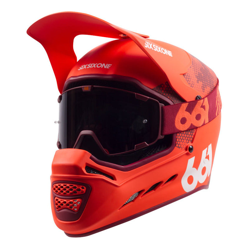 Antiparra Sixsixone 661 Radia Dazzle Rojo Mtb Enduro Dh Mi tienda-Repuesto-de-bicicleta