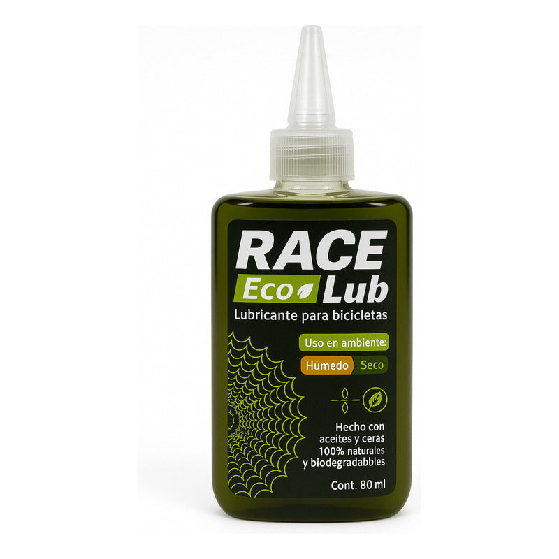 Aceite De Cadena Bicicleta Racelub Ecolub Todo Clima 80ml Mi tienda-Repuesto-de-bicicleta