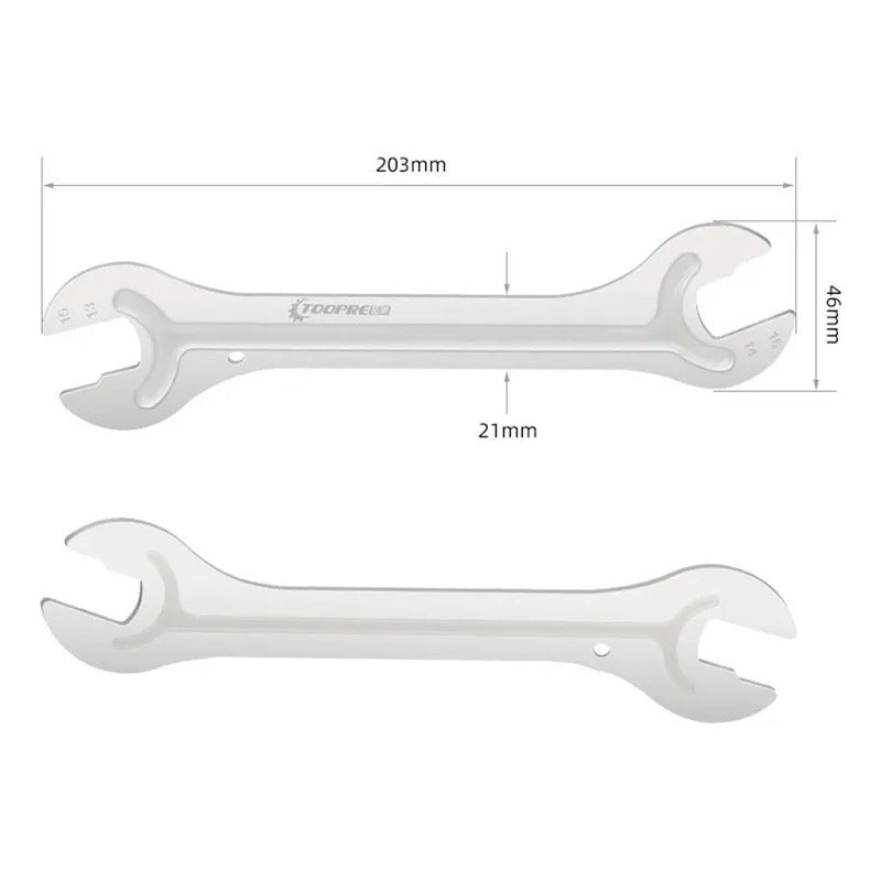 Llave Cono Multiple Profesional De Pedales Mazas 13-14-15-16 Mi tienda-Repuesto-de-bicicleta