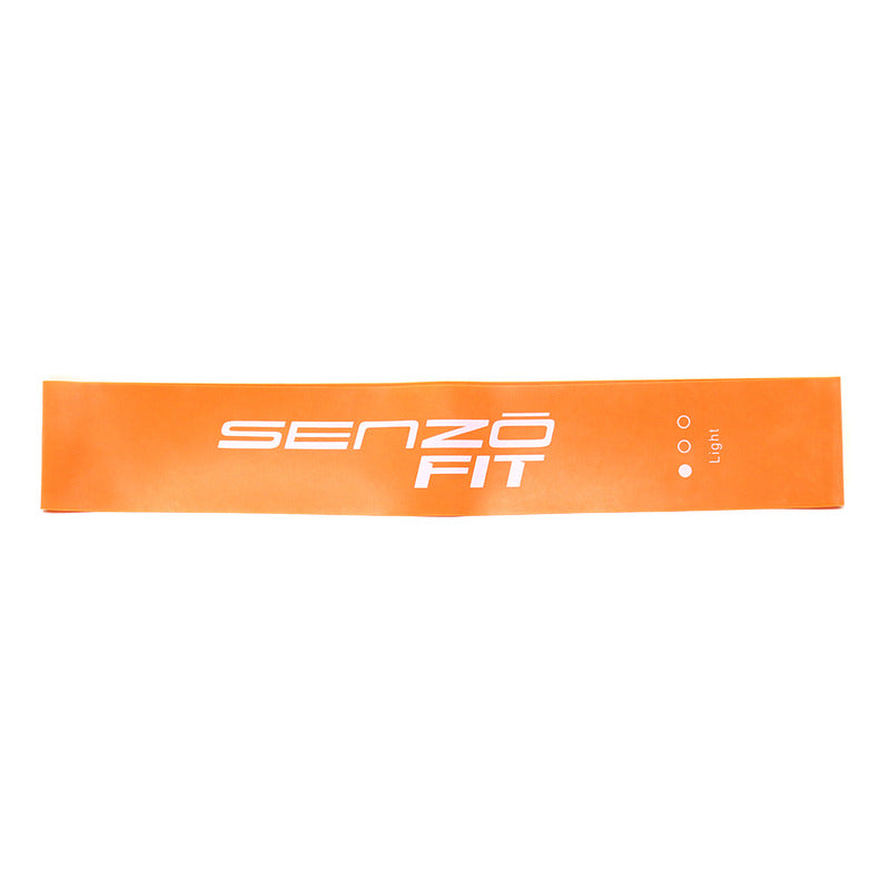 Set Senzo Fit 3 Bandas Elásticas Resistencia Musculación Gym