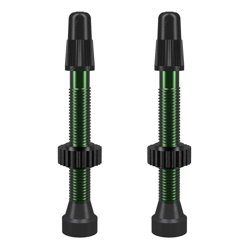 Set 2 Valvulas Wtb 46mm Cnc Presta Francesa Tubeless Colores