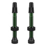 Set 2 Valvulas Wtb 46mm Cnc Presta Francesa Tubeless Colores