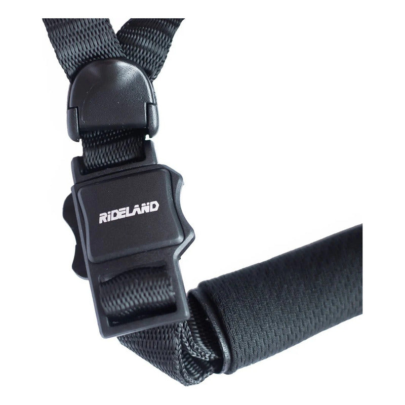 Casco Bicicleta Certificado Rideland Trail Xc Fidlock Negro - Negro - M / L 55-61cm