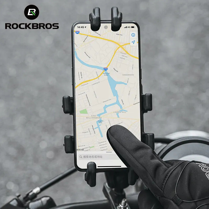 Guantes Bicicleta Rockbros Boa Tactil Termico Invierno Frio Mi tienda-Repuesto-de-bicicleta