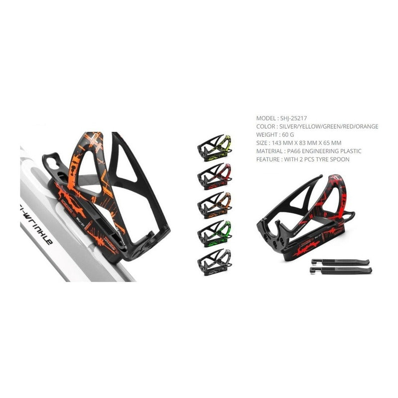 Porta Caramagiola Ultra Liviana C/ Desmontadores Colores Mi tienda-Repuesto-de-bicicleta